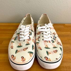Vans Authentic- Digi Hula Girl Shoes (white) / Size: 12M